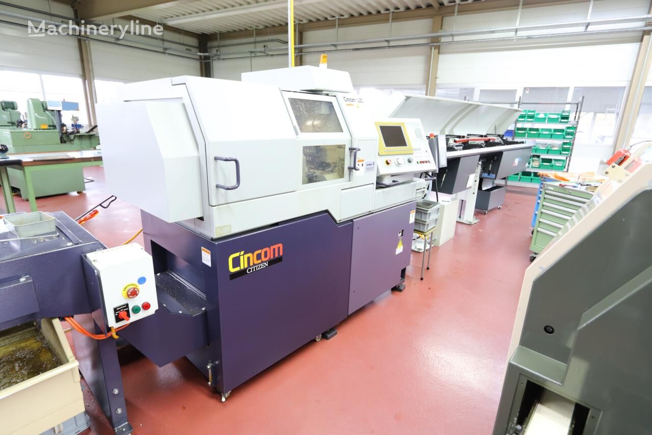 Citizen CINCOM L 20 metal lathe