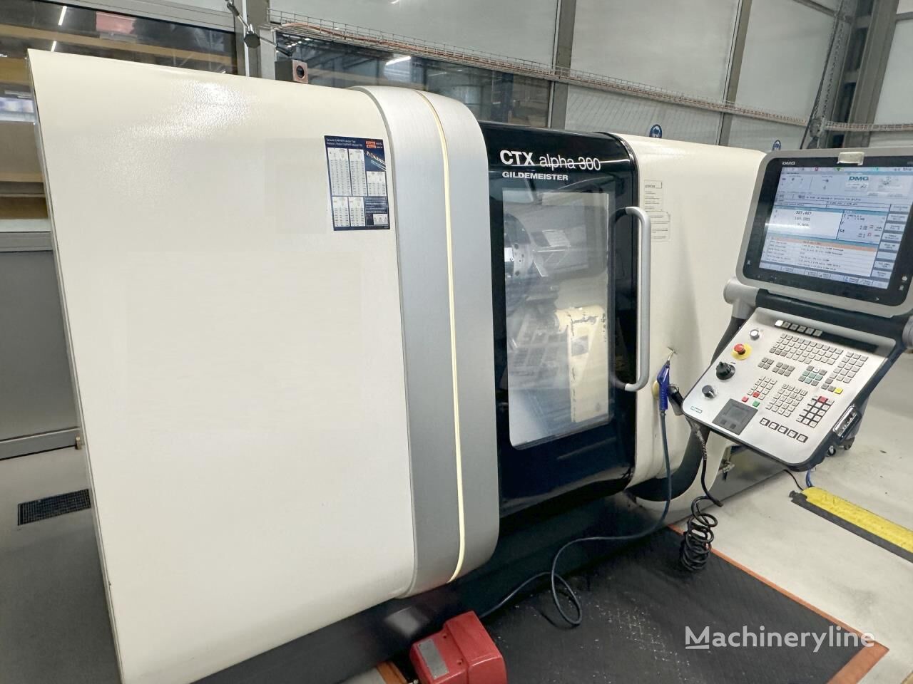 DMG GILDEMEISTER CTX alpha  300 metallsvarv