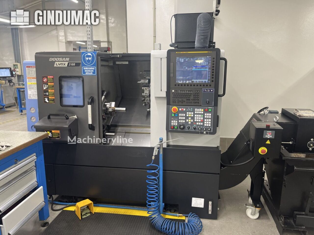 Doosan Lynx 2100A metal lathe - Machineryline