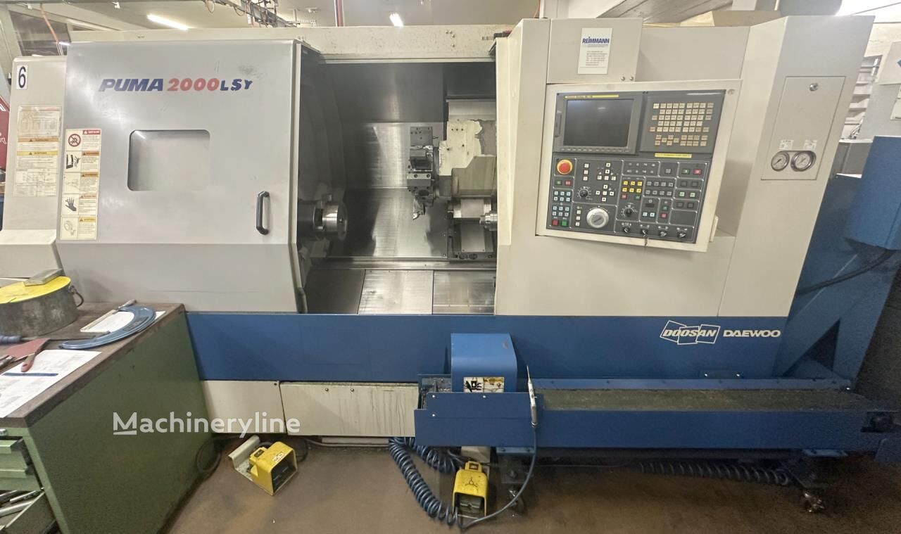 Doosan PUMA 2000 LSY torno de metal - Machineryline