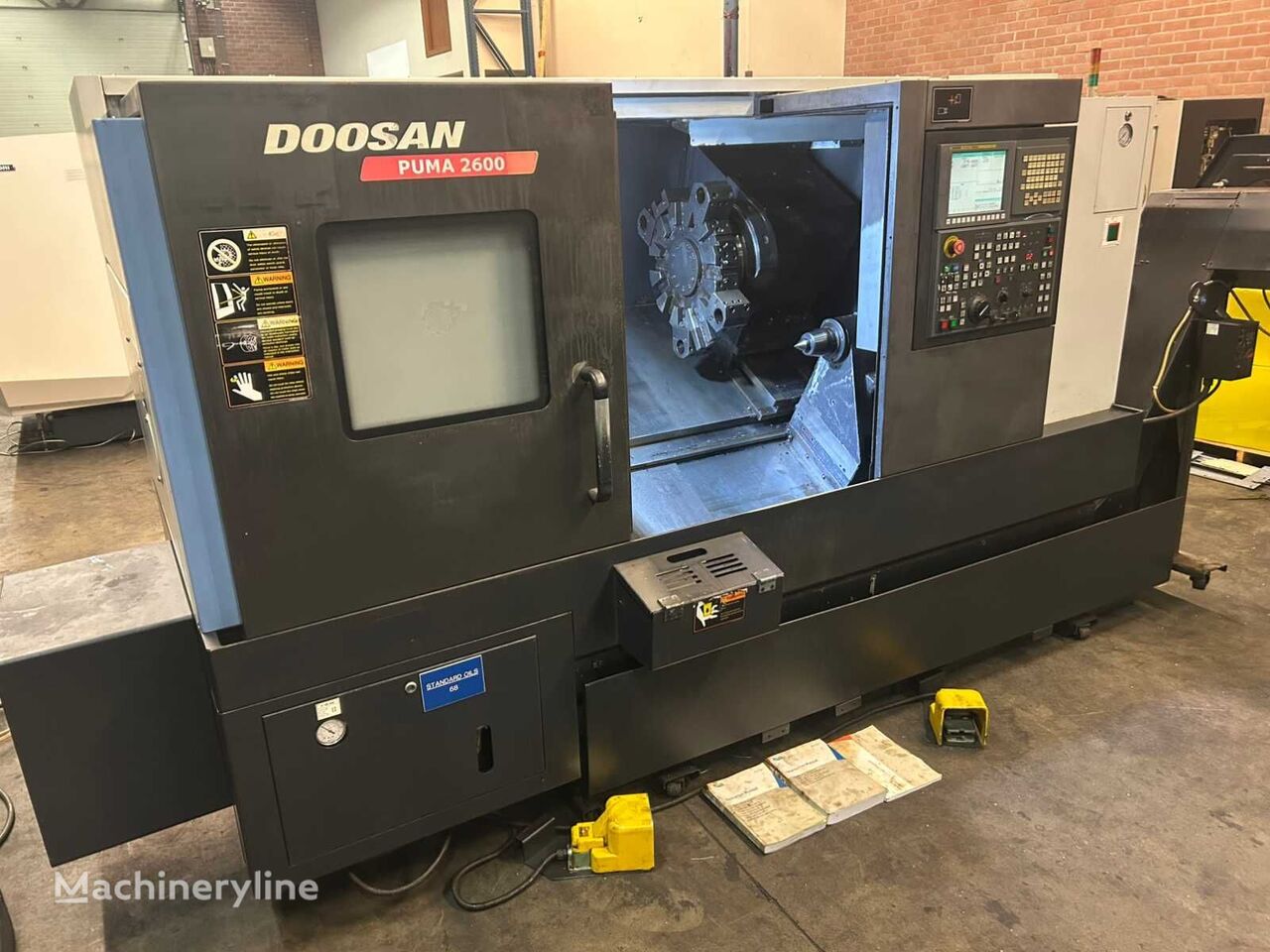 torno de metal Doosan Puma 2600