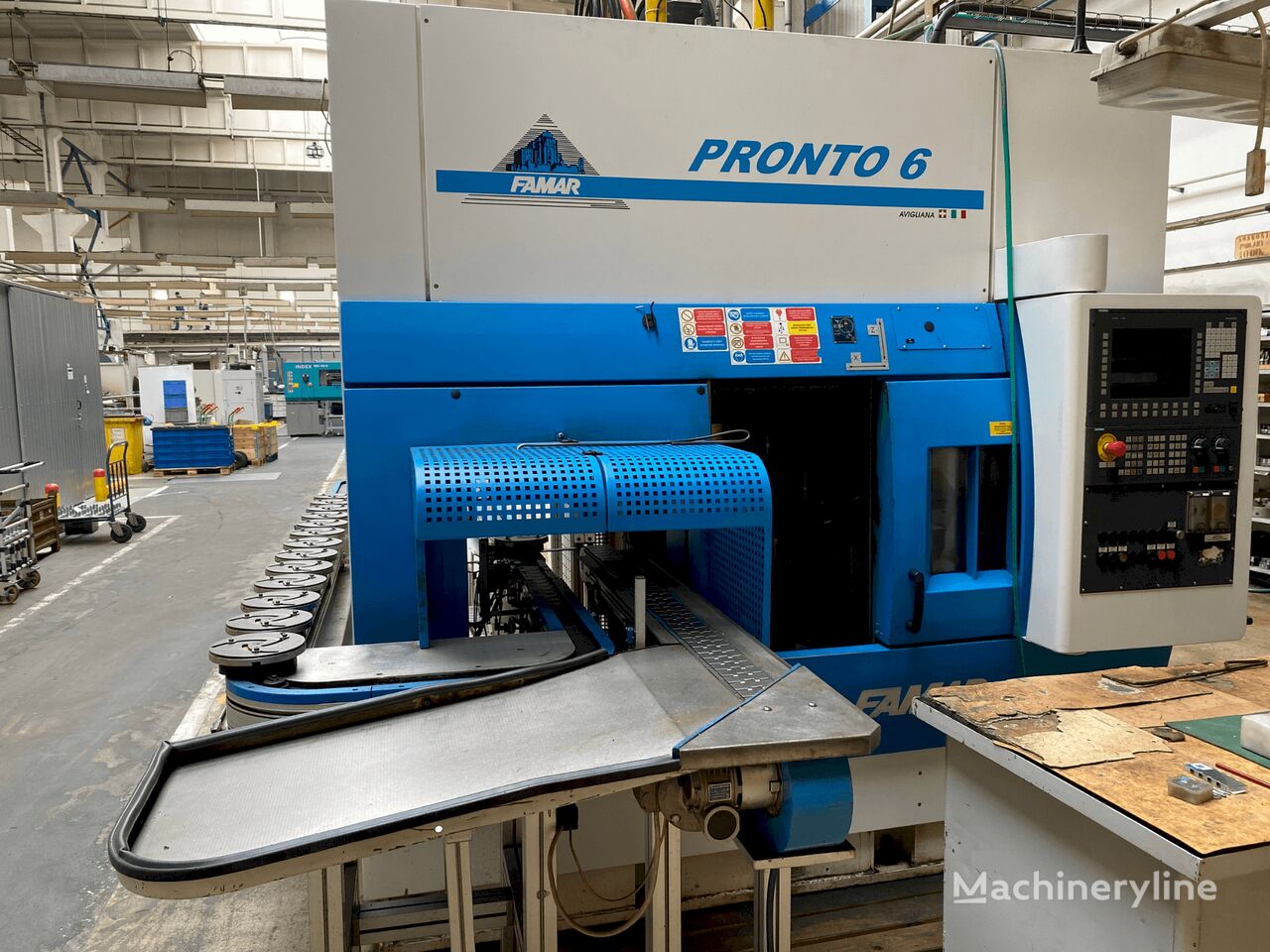 Fanuc SERIES 21I-TB torno de metal