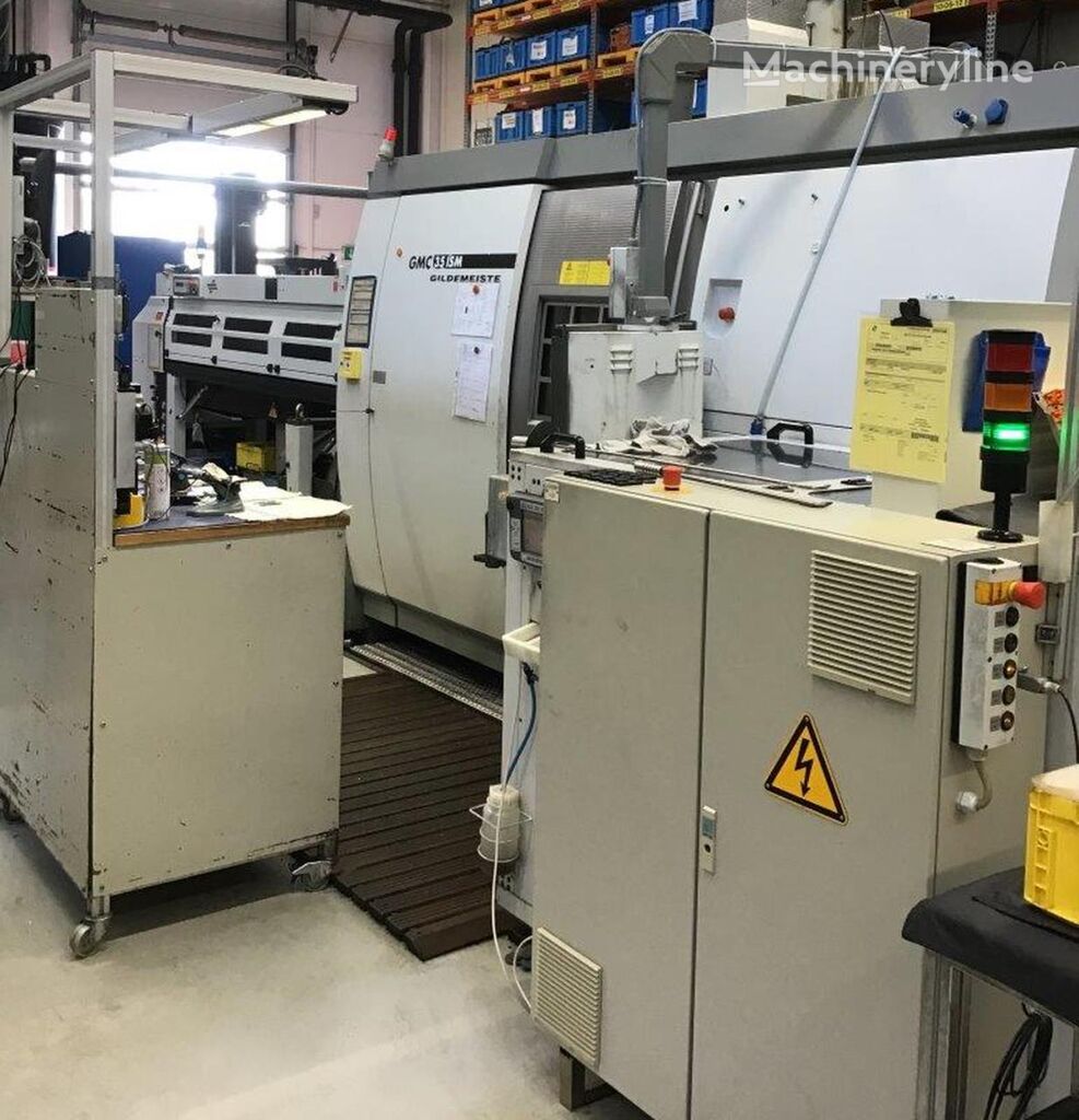 Gildemeister GMC 35 ISM metal lathe