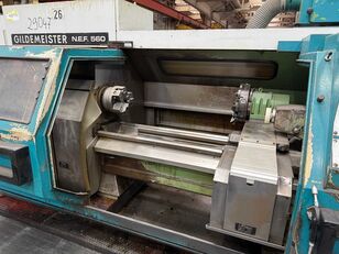 Gildemeister N.E.F. 560 metal lathe
