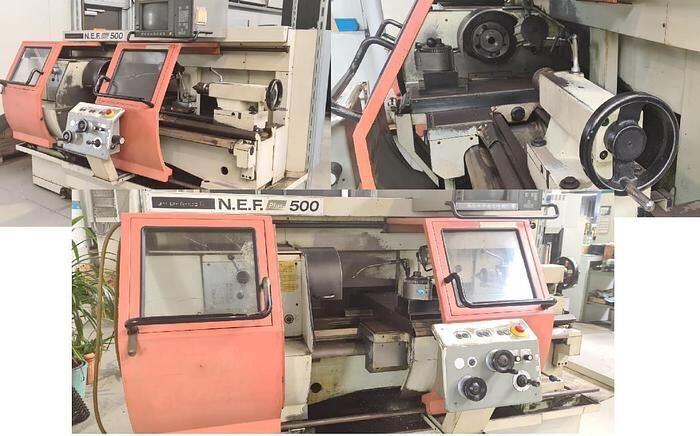 Gildemeister NEF Plus 500 metal lathe