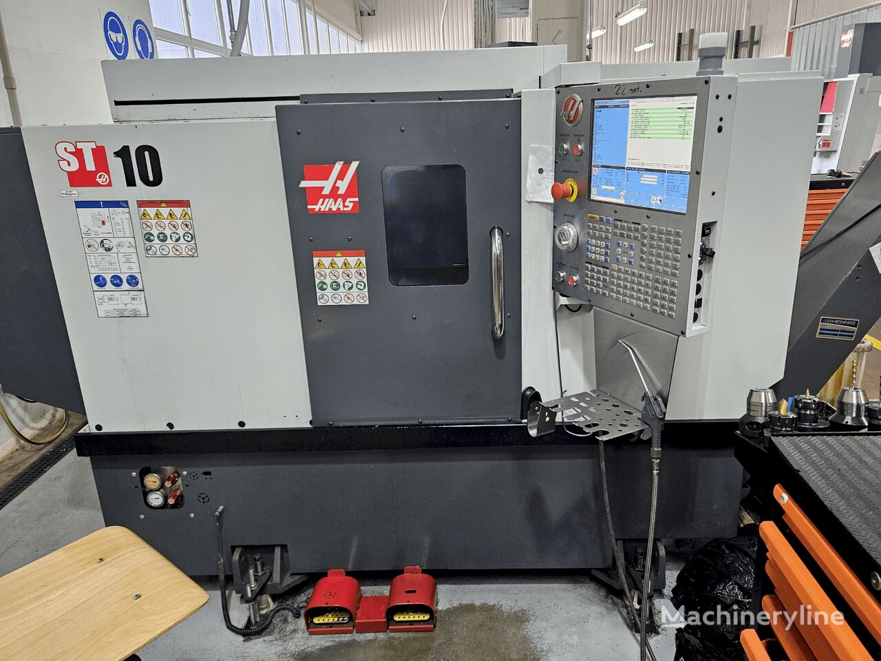 Haas ST-10 metal lathe