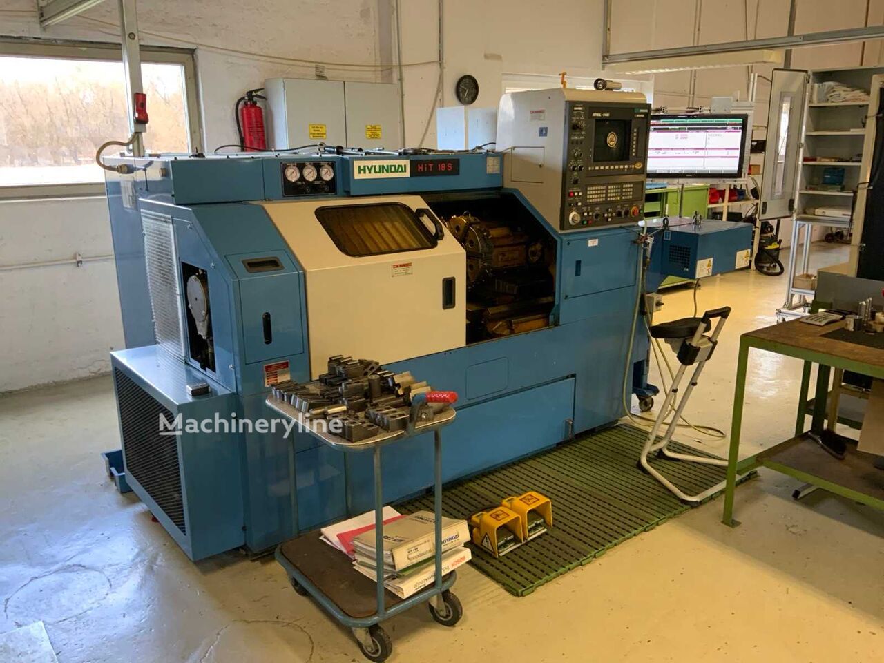 Токарный станок по металлу Hyundai HiT 18S - Machineryline