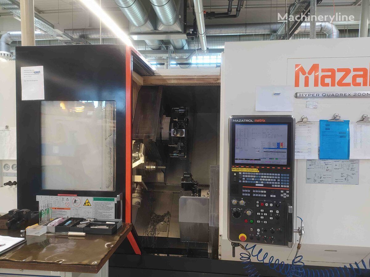 Mazak HQR 200 MSY 金属用旋盤