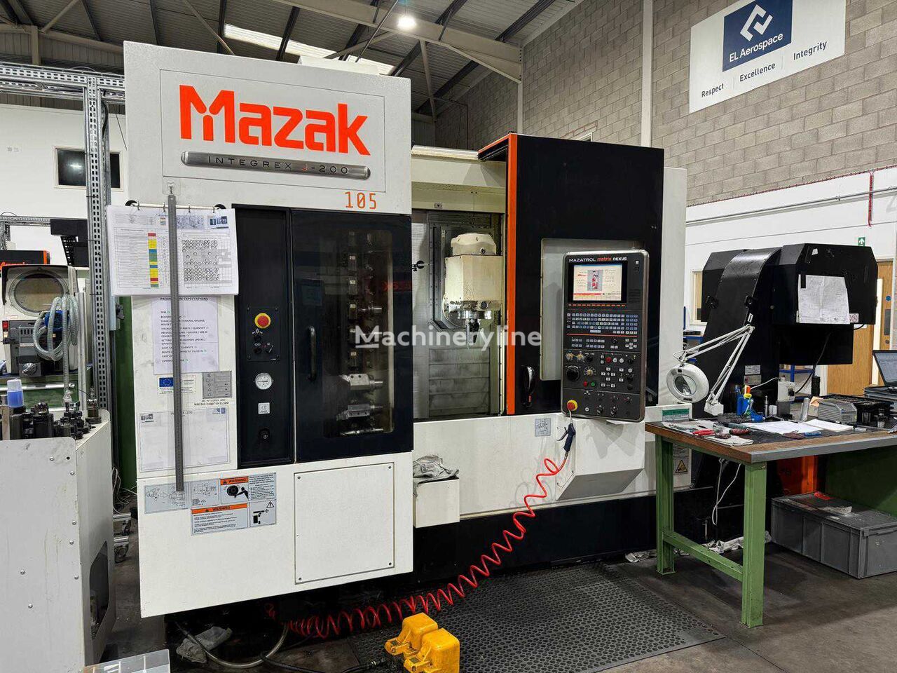 Mazak Integrex J-200 metallisorvi