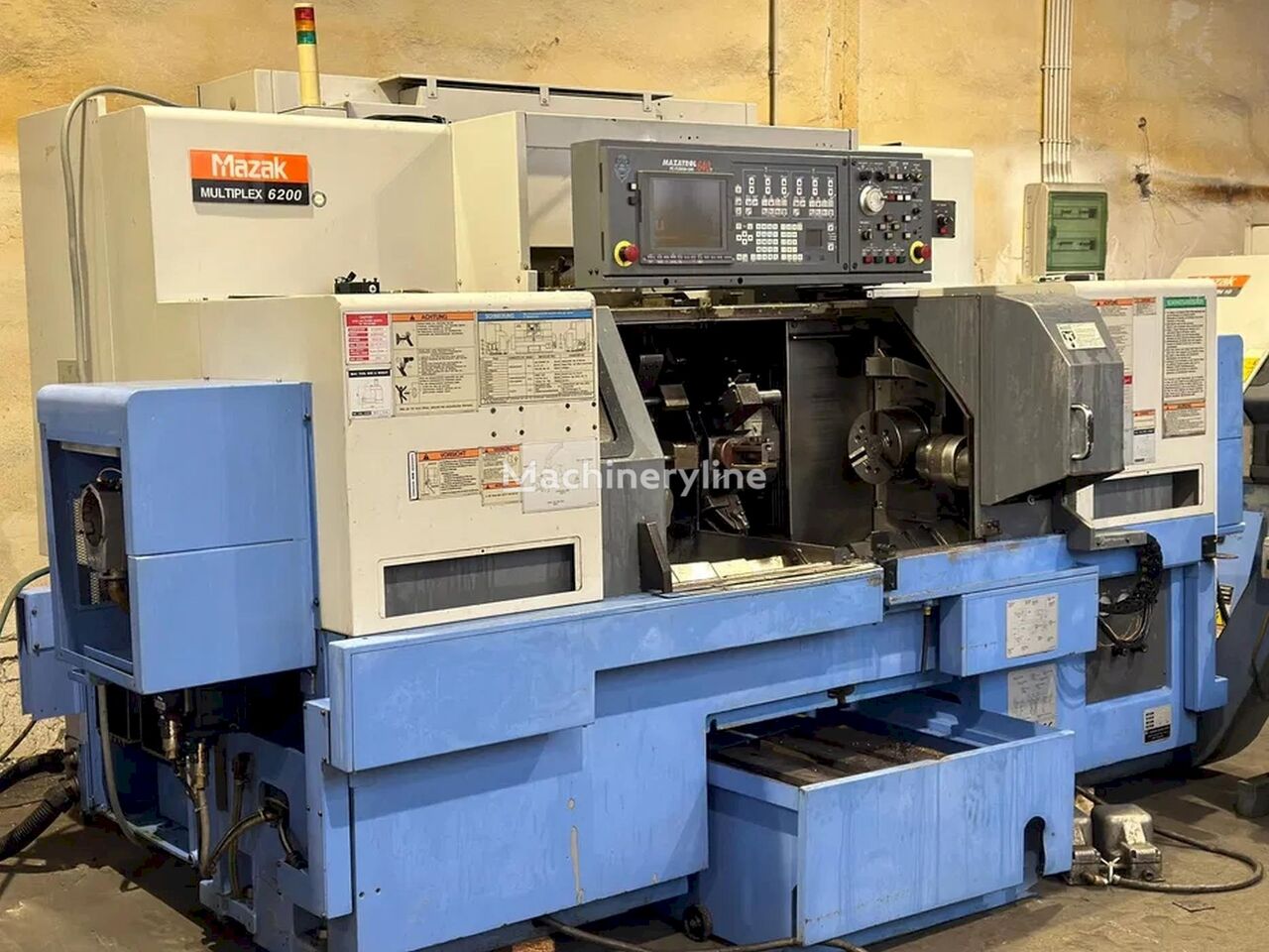 Mazak Mazatrol 640T metal lathe