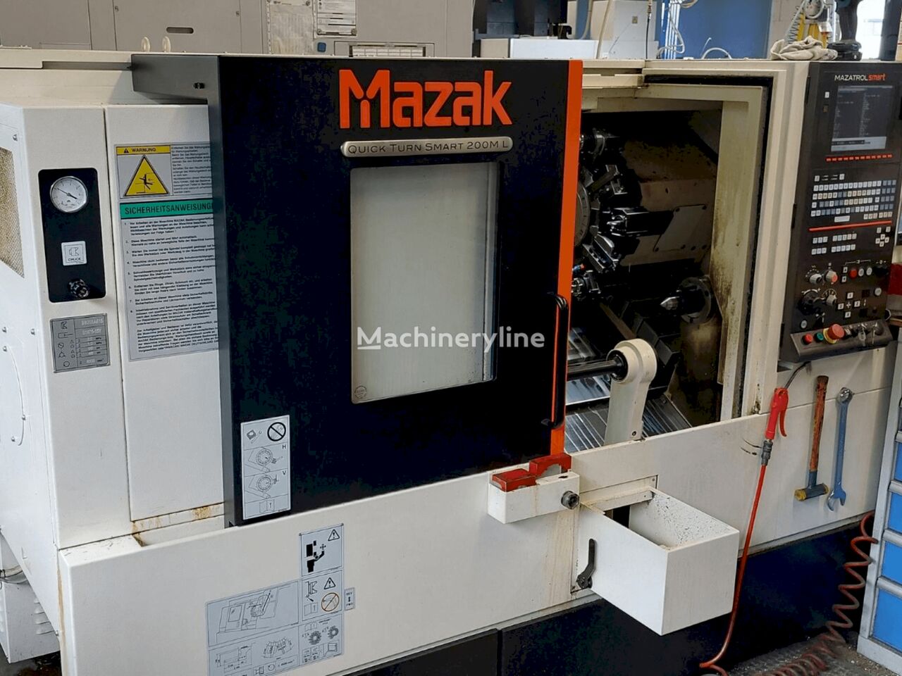 Mazak QUICK TURN SMART 200 ML metal lathe