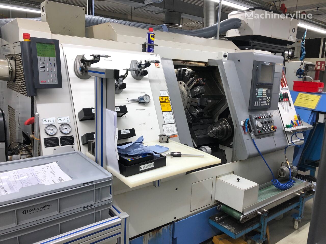 금속용 선반 Mazak SQT 200 MSYCNC-Drehmaschine