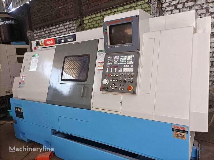 Mazak Super Quick Turn 15M Mark II metal lathe