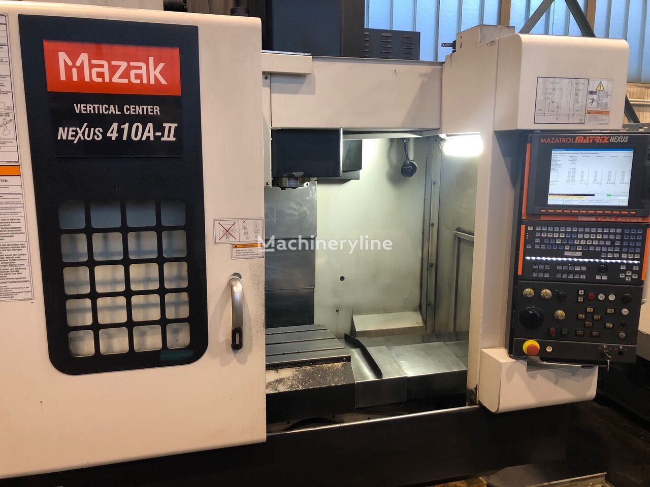 Mazak VC NEXUS 410-A-II torno de metal