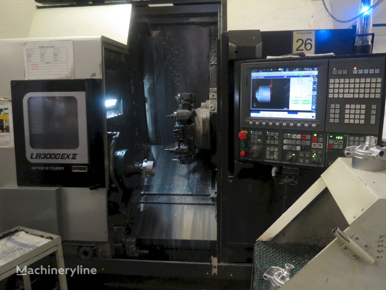 токарный станок по металлу Okuma LB3000 EX II (MY)