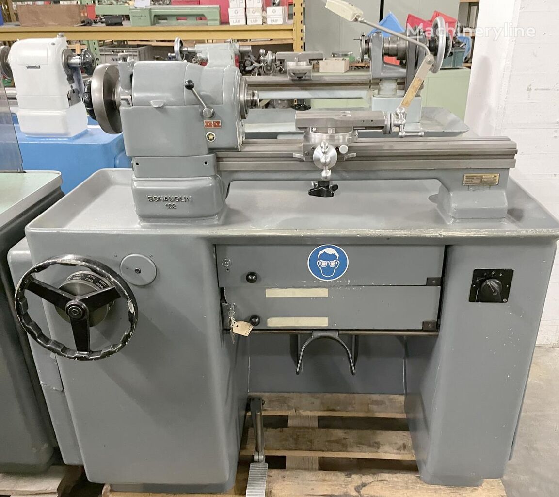 SCHAUBLIN 102-80 metal lathe