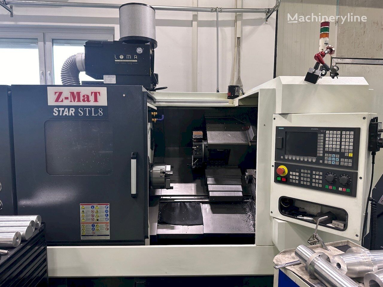 Siemens 808 metal lathe