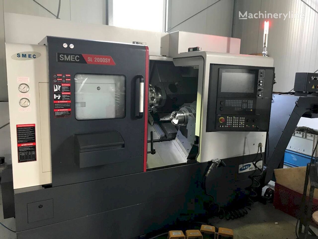 Siemens SMEC SL2000 metal lathe