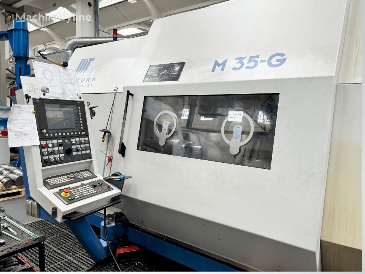 Siemens WFL Millturn M 35-G metal lathe