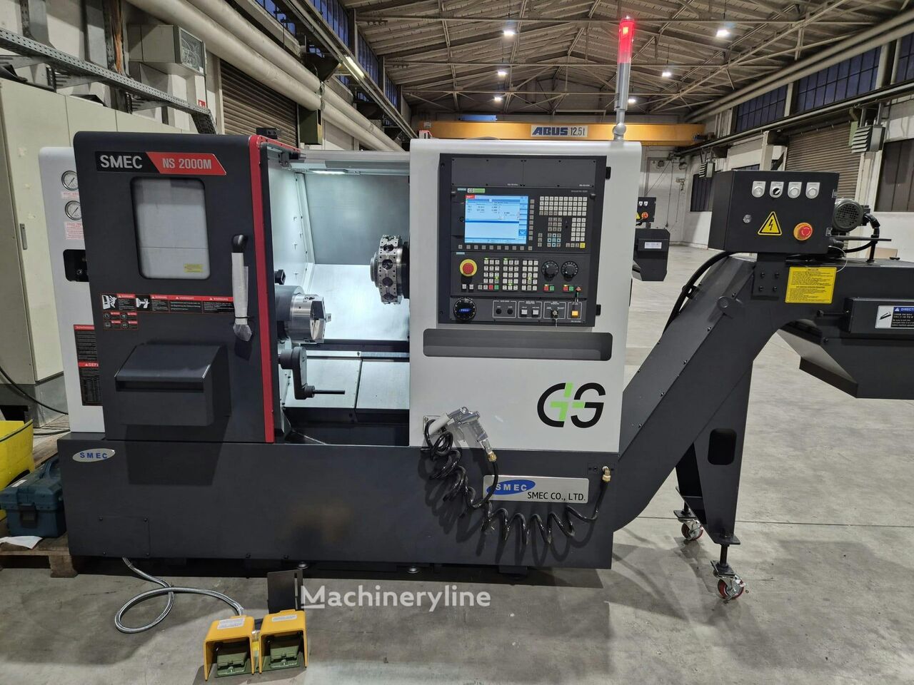 Tokarka do metalu Smec NS 2000 M - Machineryline