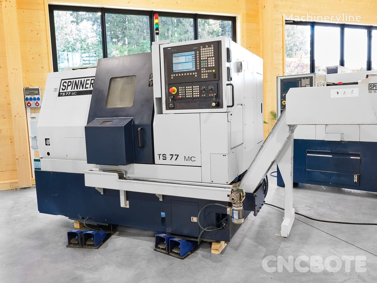 Spinner TS77 MC metal lathe