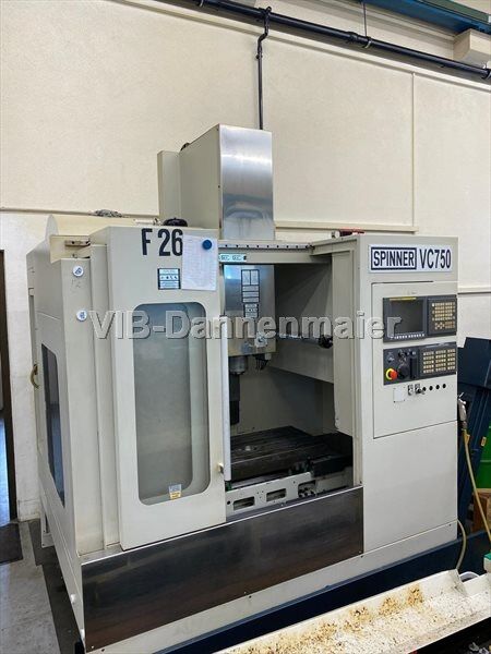 Spinner VC 750 metal lathe