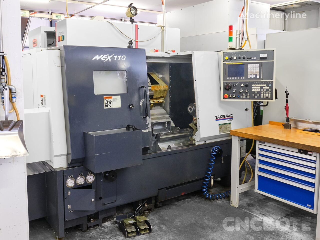 Takisawa NEX-110 metal lathe