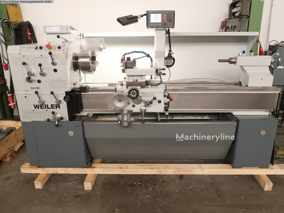 Weiler DA 260 x 1500 / Digi metal lathe for sale | Machineryline PH Weiler DA 260 x 1500 / Digi metal lathe - Machineryline