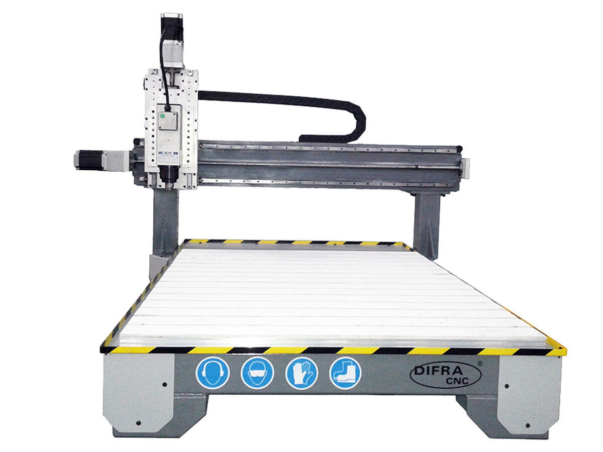 new Difra CNC D1212 metal milling machine