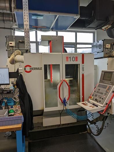 Hermle C600U metal milling machine