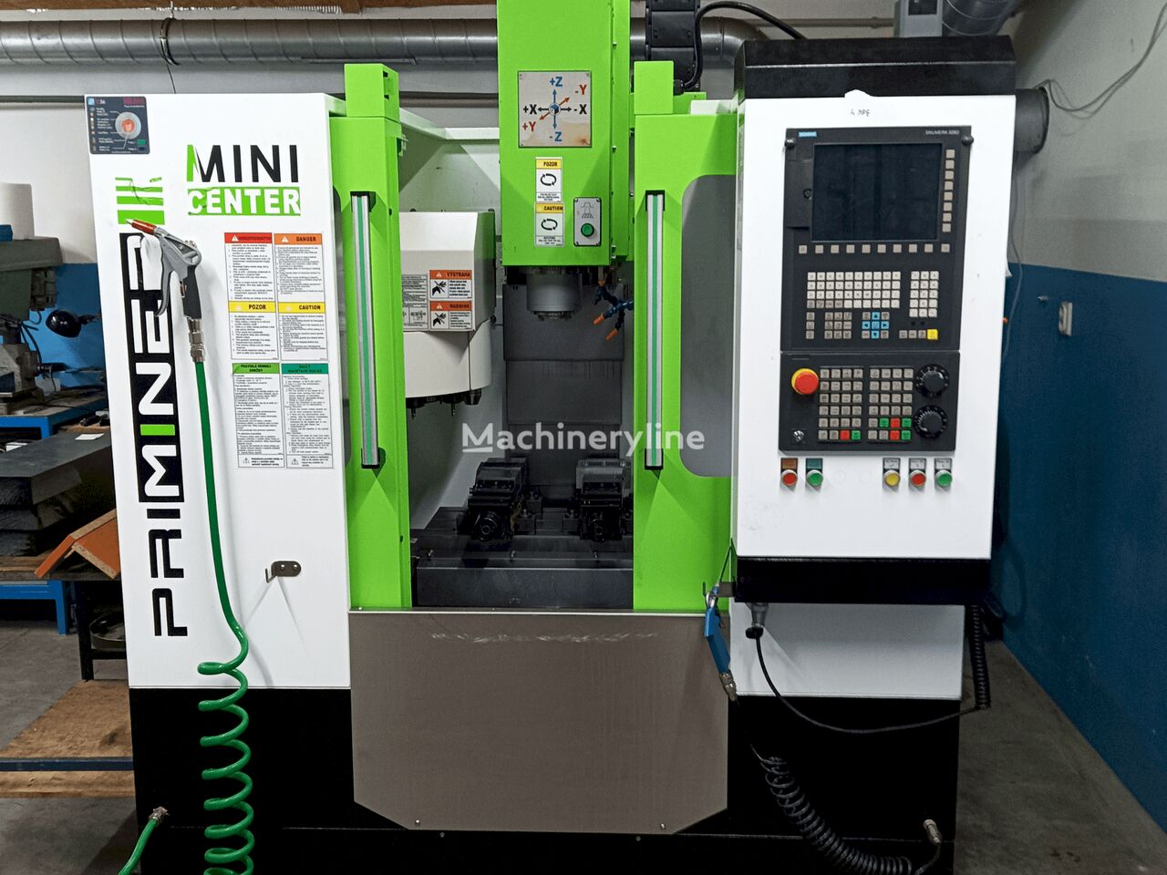 Siemens Priminer MINI metal milling machine