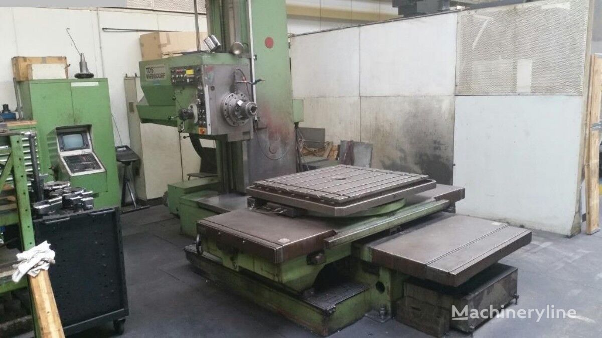 TOS Varnsdorf WH 10 NC metal milling machine