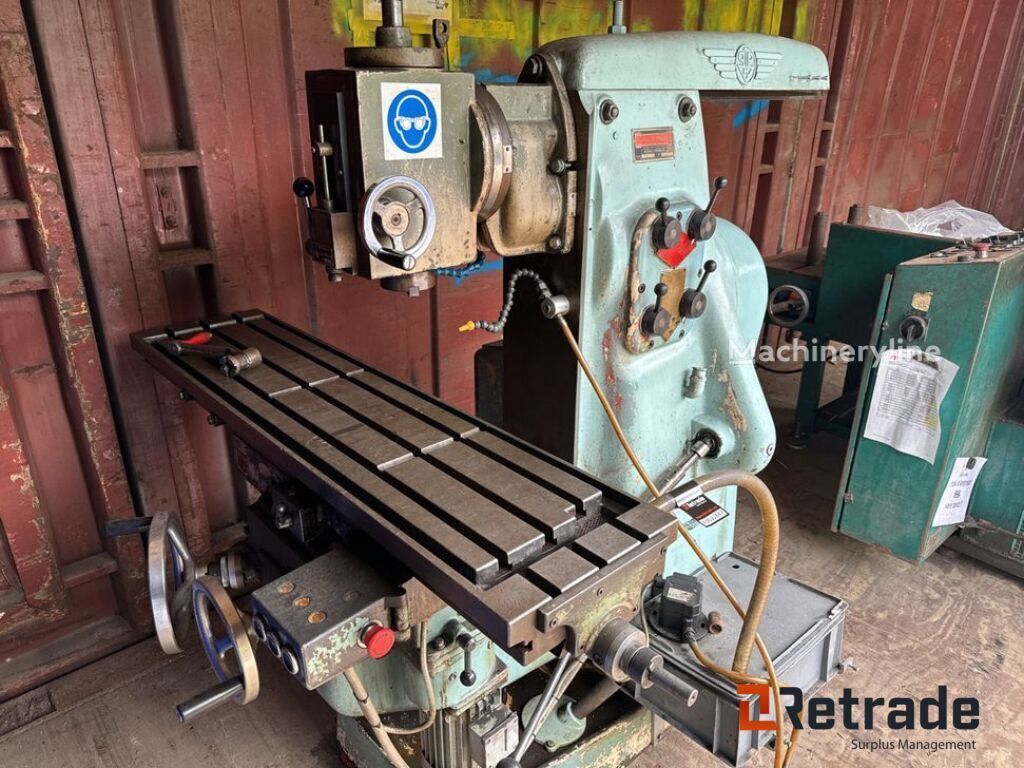 VILH PEDERSEN PU2 metal milling machine for sale | Machineryline ZA VILH PEDERSEN PU2 metal milling machine - Machineryline