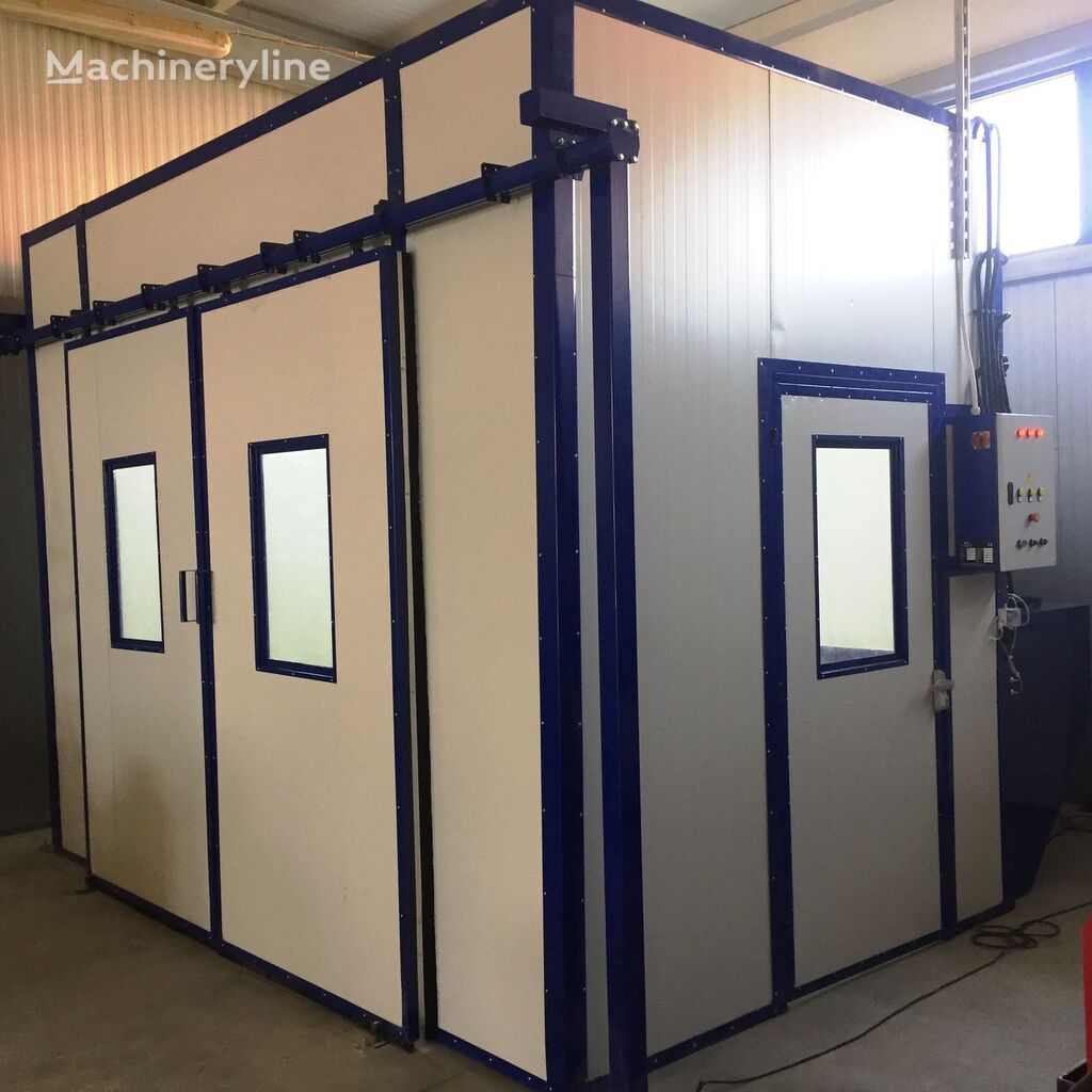 new Vogamakina Enclosed liquid spray booth metal powder coating machine