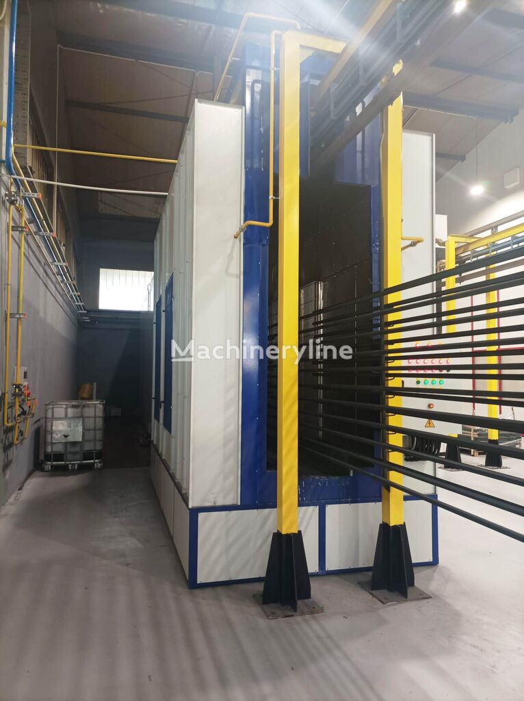 신품 금속 분체도장 기계 Vogamakina Powder coating infrared oven