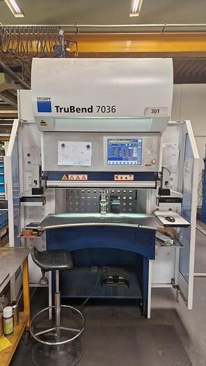 Trumpf TruBend 7036 prensa de metal