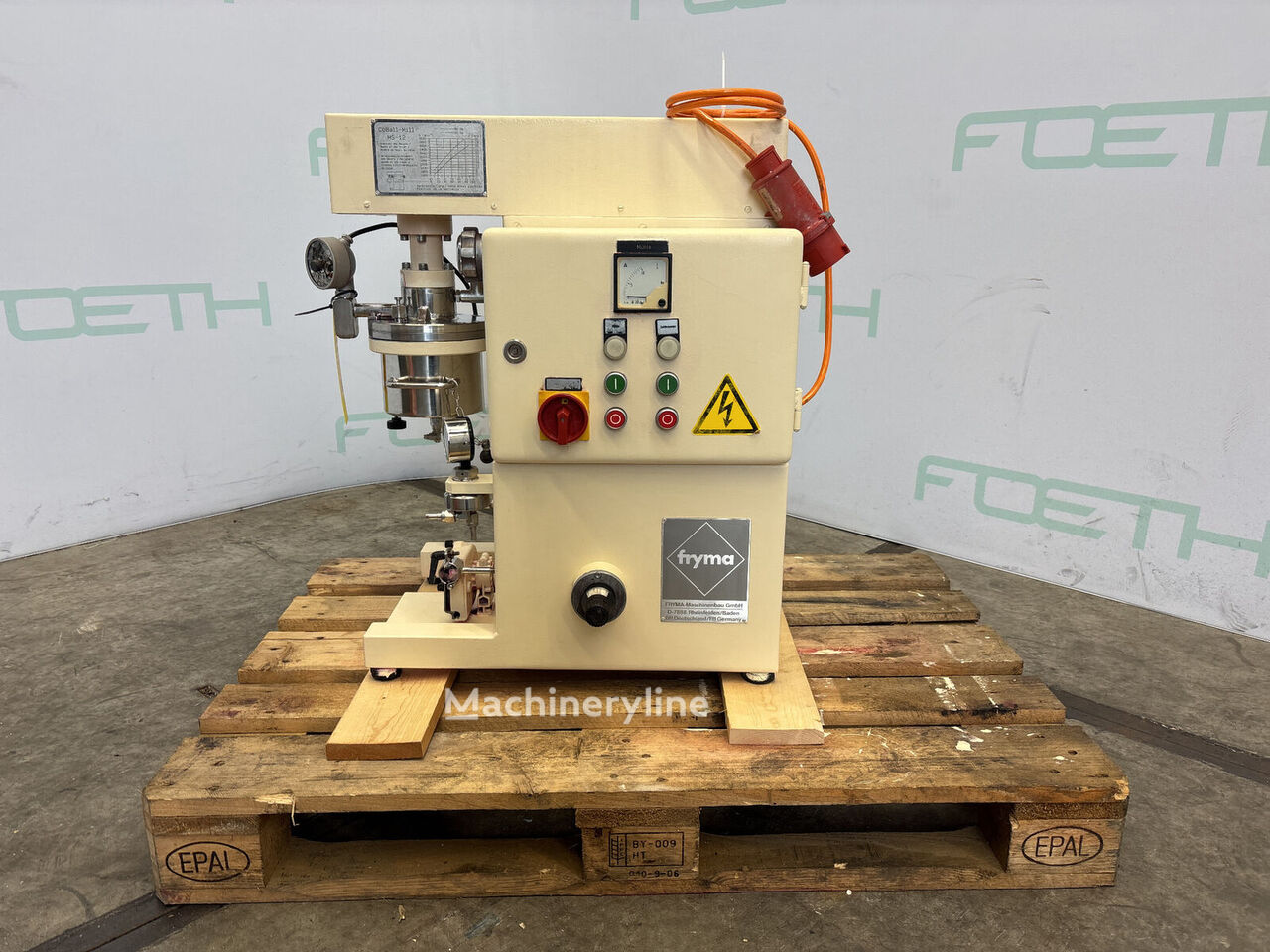 معدات الخلط Fryma MS-12 COBALL - Sand mill - Machineryline