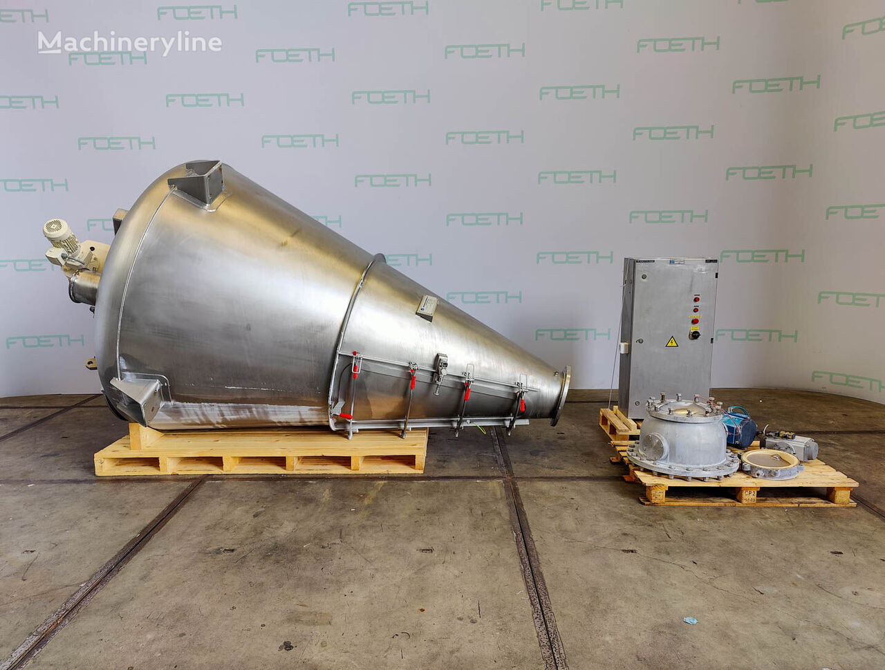 Hosokawa Micron 25-MDC-44 - Conical mixer Mischanlage