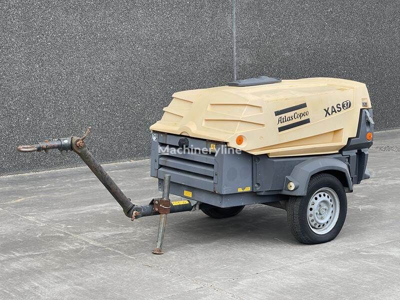 Atlas Copco XAS 37 KD fahrbarer Kompressor