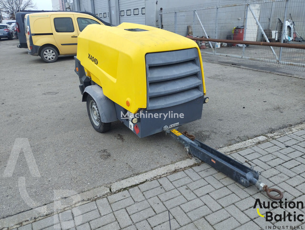 Atlas Copco XAS 58 mobile compressor