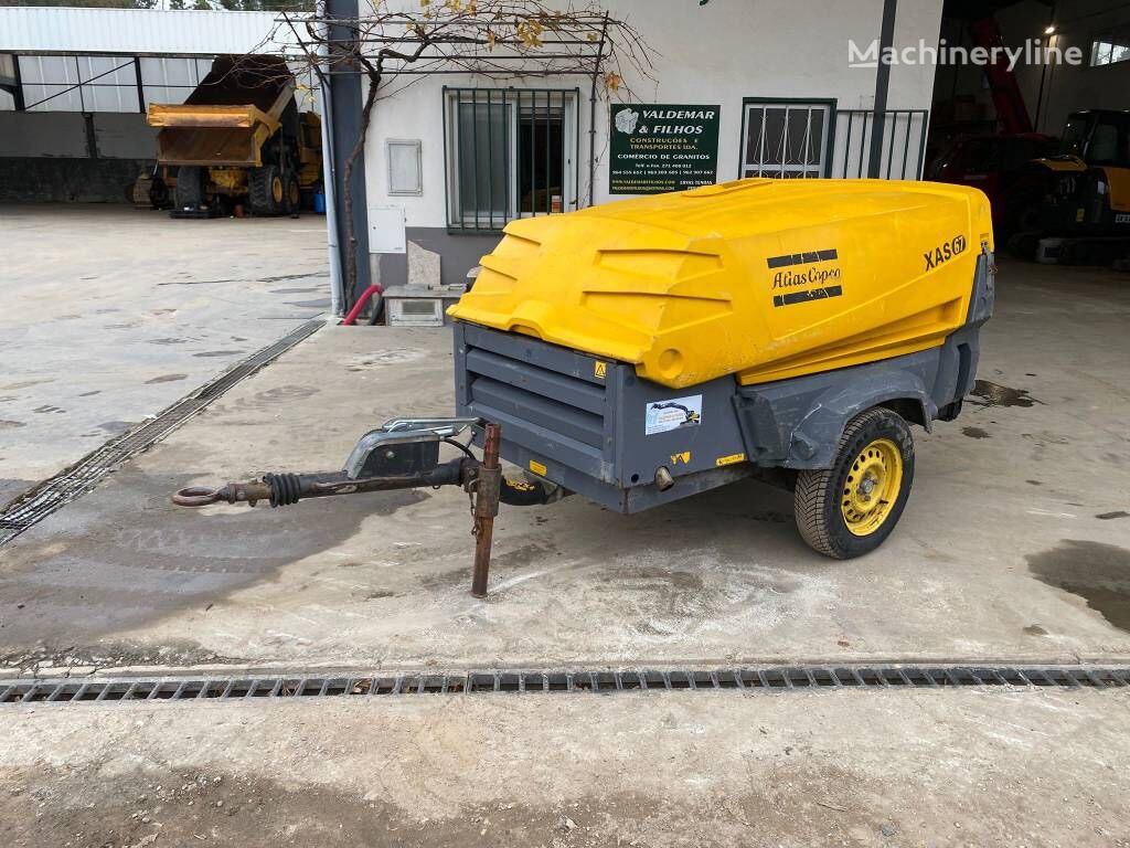 Atlas Copco XAS 67 mobile compressor