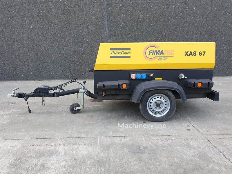 Atlas Copco XAS 67 DD - G mobile compressor for sale | Machineryline PK Atlas Copco XAS 67 DD - G mobile compressor - Machineryline