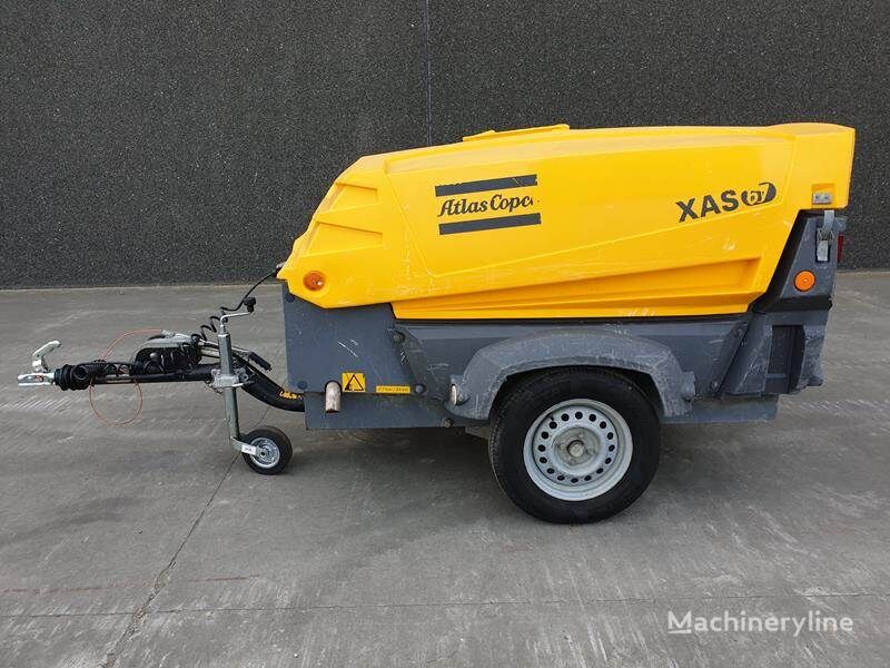 Atlas Copco XAS 67 KD mobile compressor