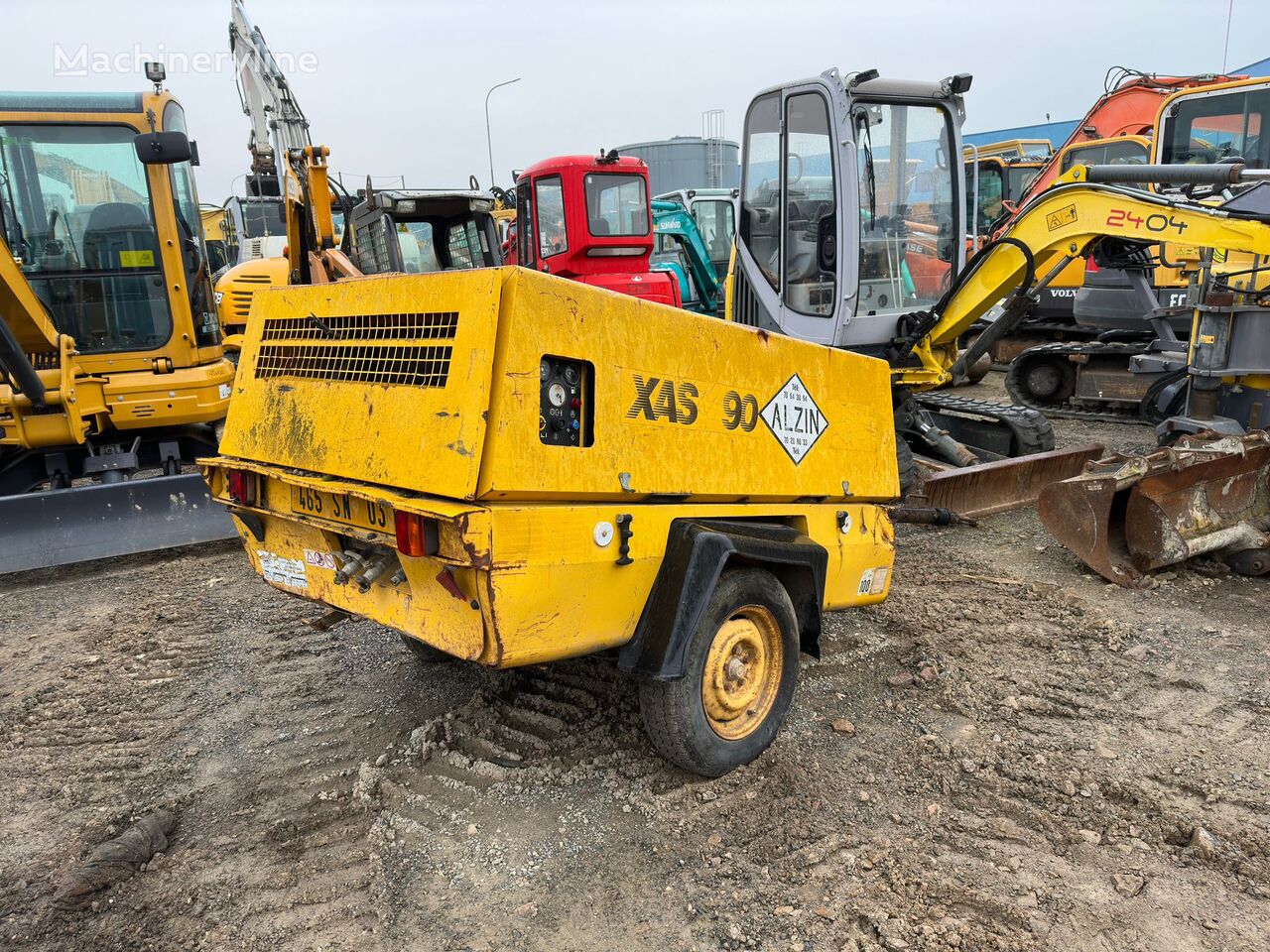 máy nén khí di động Atlas Copco XAS 90