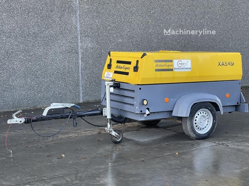 Compresseur mobile Atlas Copco XAS 97 DD - N - Machineryline