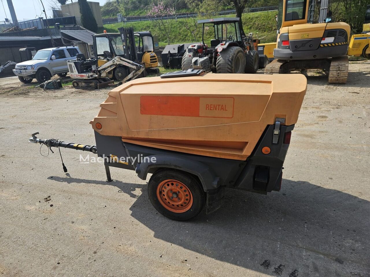 ضاغط متنقل Atlas Copco XAS32 - Machineryline