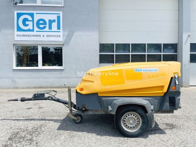 Atlas Copco XAS97 fahrbarer Kompressor