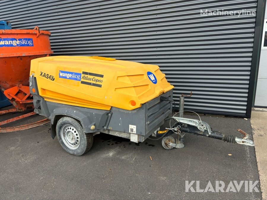 Atlas Copco XAS97 compresor móvil