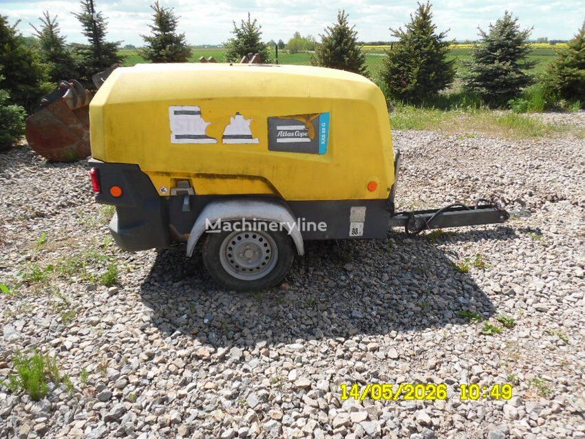 Atlas Copco sprężarka mobilna XAS 88KDG mobile compressor - Machineryline