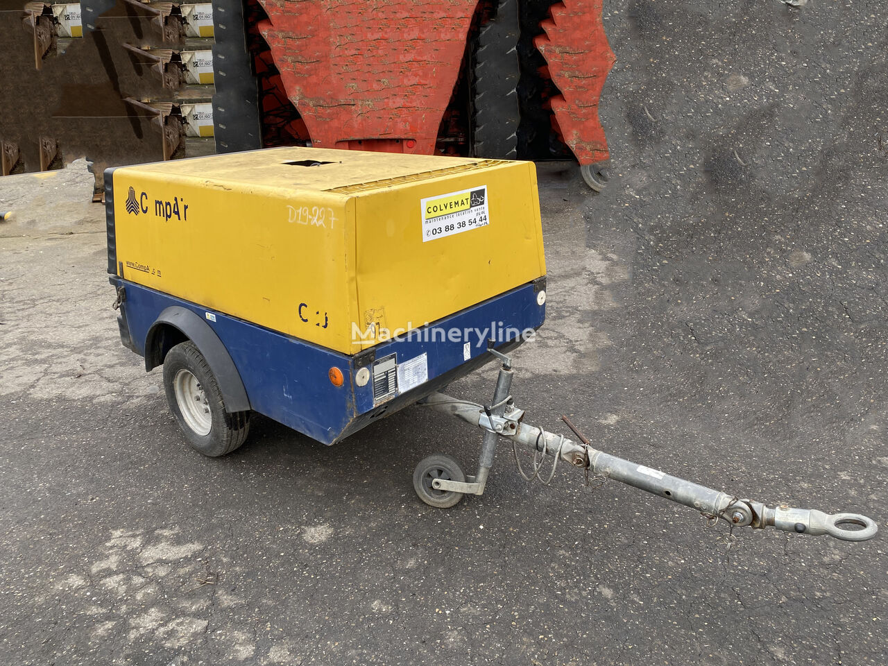 CompAir C 20 mobiele compressor